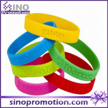 Wholesale Fashion Personalized Cheap Custom Friendship Silicone Slap Bracelet